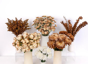 Mocha Mousse Bouquet Bar Flower Kit Close Up - Image