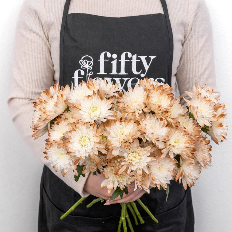 Mocha Mousse Enhanced Flower Apron - Image