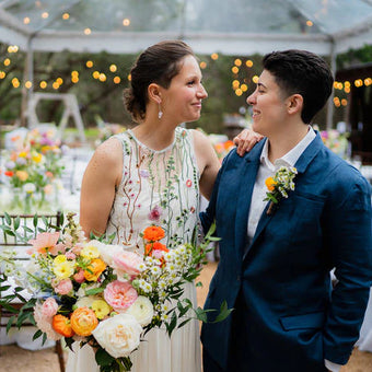 Modern Garden Wedding