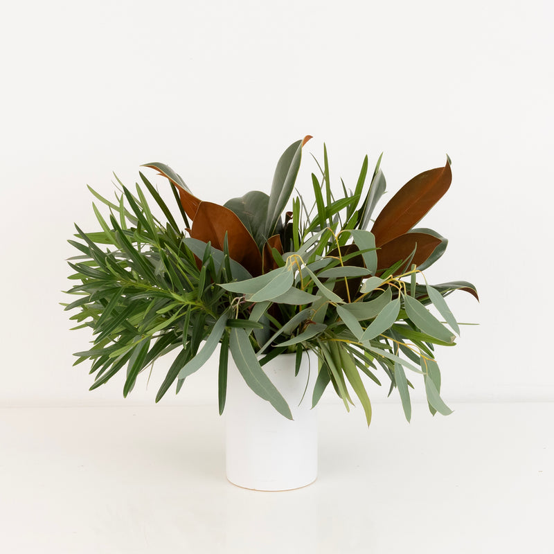 Modern Magnolia Greens Flower Centerpiece Stem - Image