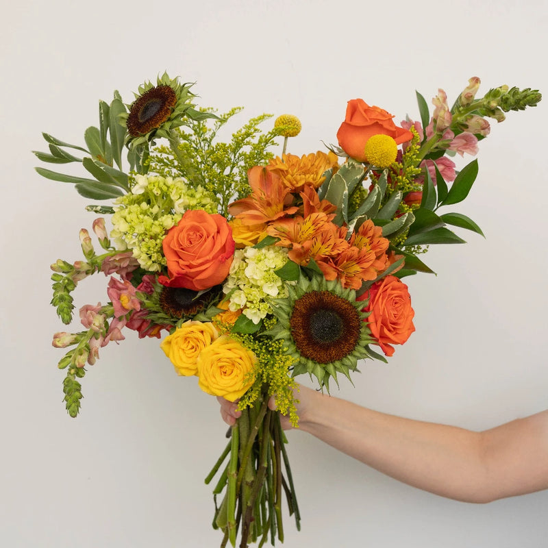 Modern Sunflower Bouquet Hand - Image