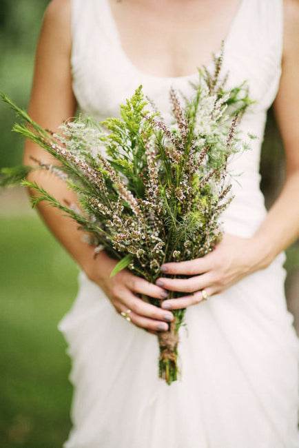 Modern Wildflower Wedding