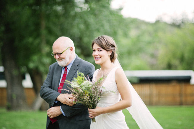 Modern Wildflower Wedding