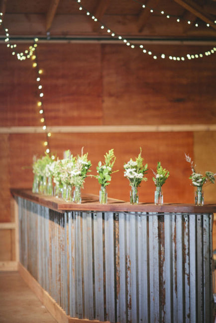 Modern Wildflower Wedding