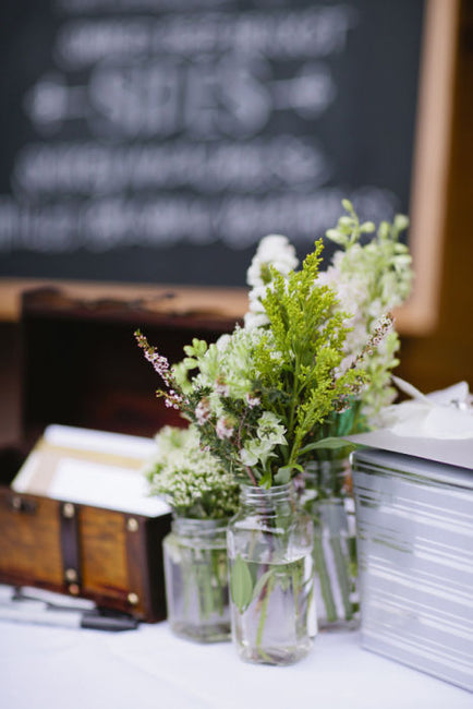 Modern Wildflower Wedding