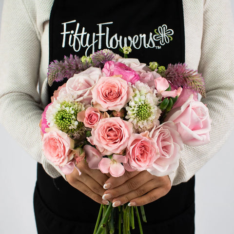 Nena Pink Rose Luxury Flower Centerpieces