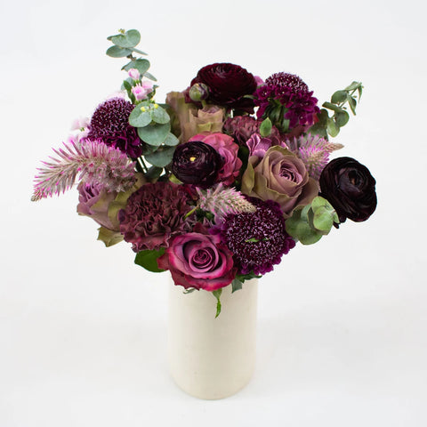 Plum Rose Luxury Flower Centerpieces