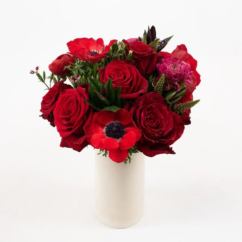 Fortuna Red Rose Luxury Flower Centerpieces