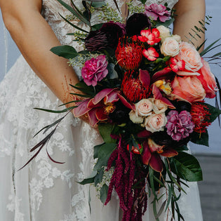 Moody Hues Portland Wedding