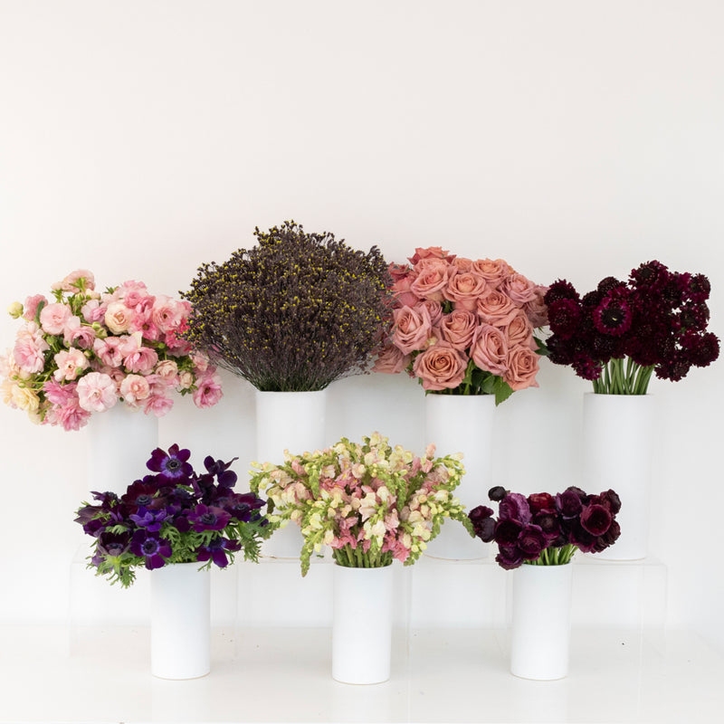 Moody Mauve Diy Flower Kit Stem - Image