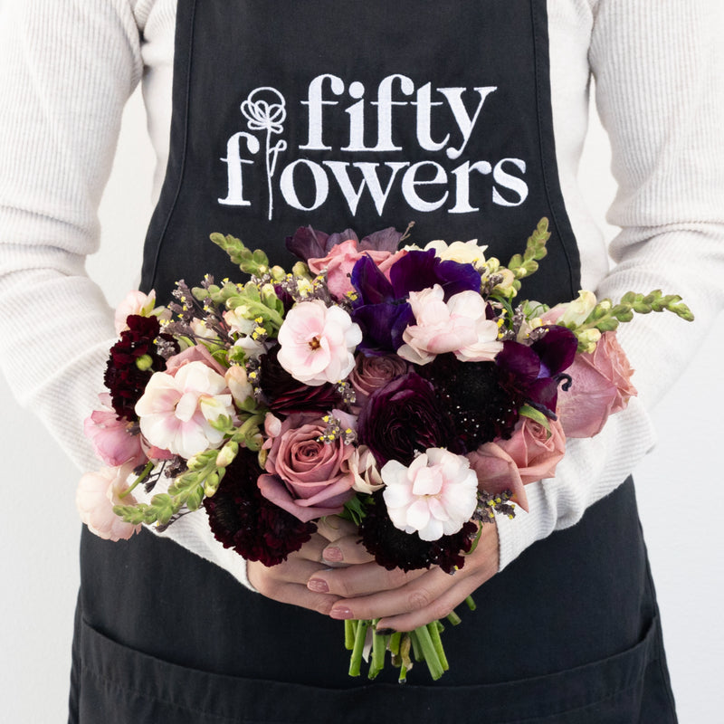 Moody Mauve Flower Bouquet Other - Image
