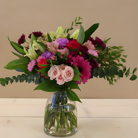 Mother's Day Garden Pink Flower Bouquet