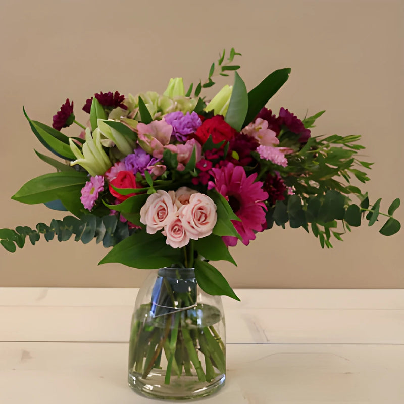 Mother's Day Garden Pink Flower Bouquet