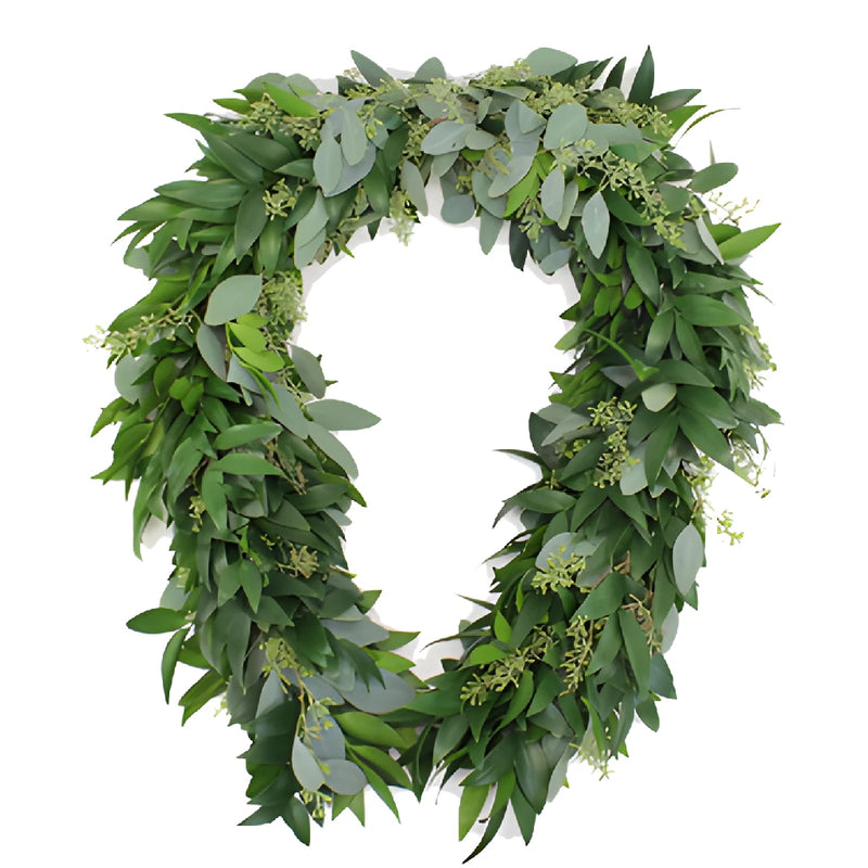 Nagi and Seeded Eucalyptus Garland