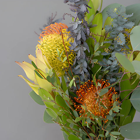 Neena Yellow Tropical DIY Flower Kit Bunch