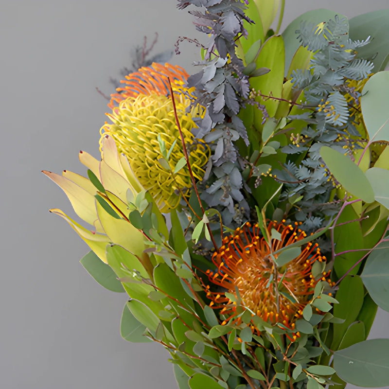 Neena Yellow Tropical DIY Flower Kit Bunch