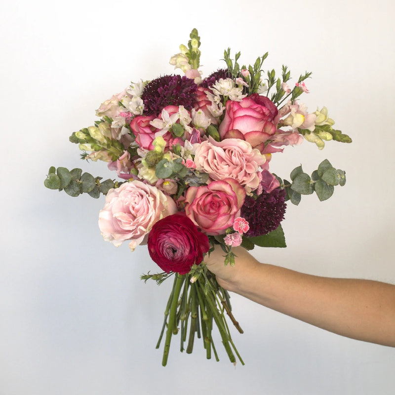 On Cloud Wine Diy Flower Combo Pack Hand - Image