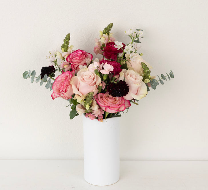 On Cloud Wine Flower Bouquet Vase - Image