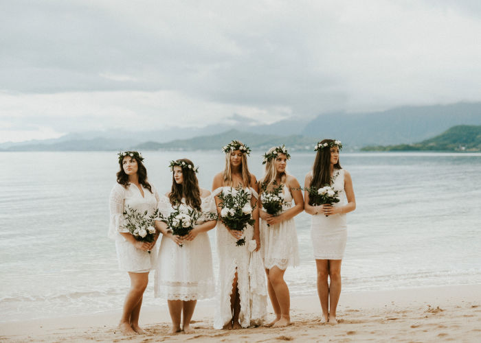 Organic Hawaiian Wedding Organic Hawaiian Wedding