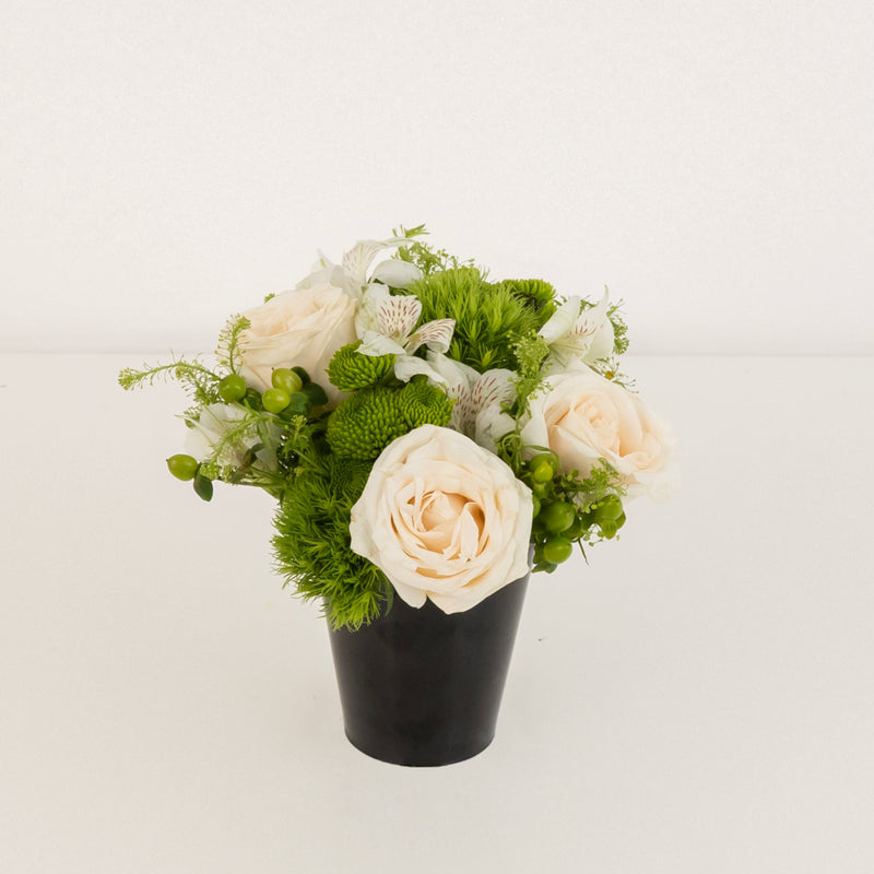 Organically Green Flower Centerpiece Apron - Image