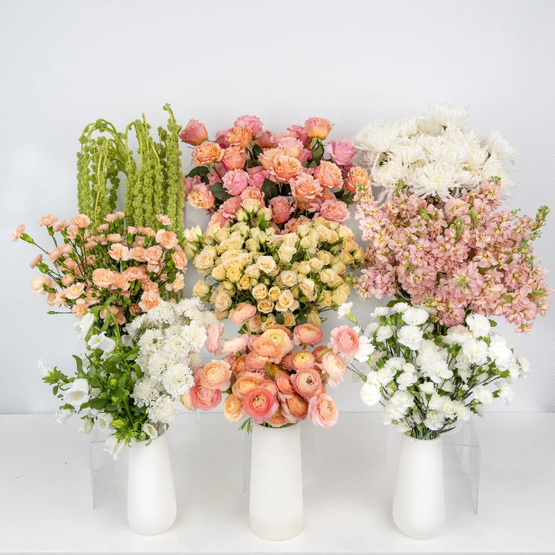 Peach Sorbet Diy Flower Kit Recipe - Image