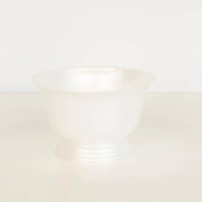 Pearl White Flower Bowl Close Up - Image