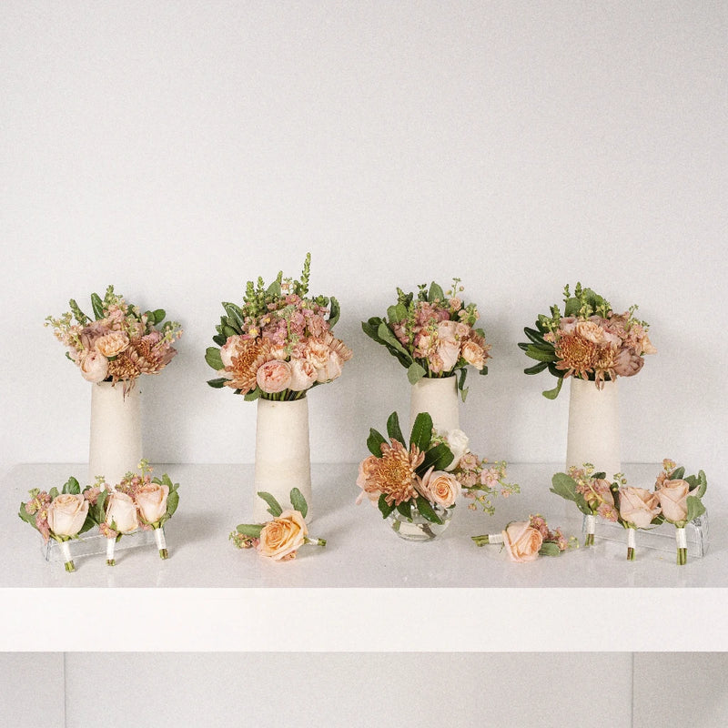 Perfectly Peach Wedding Collection Close Up - Image