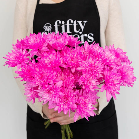 Pink Cushion Bulk Enhanced Flower Apron - Image