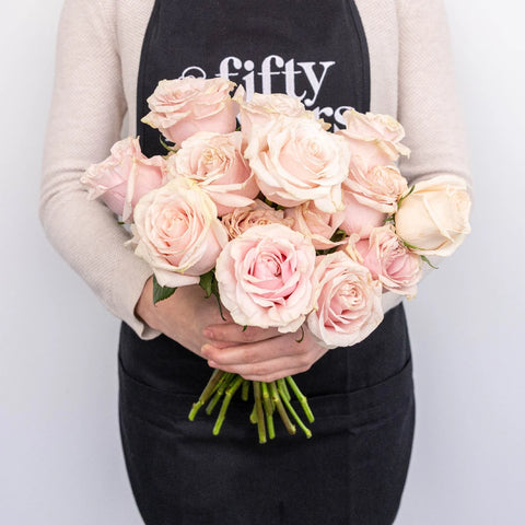 Pink Mondial Rose Apron - Image