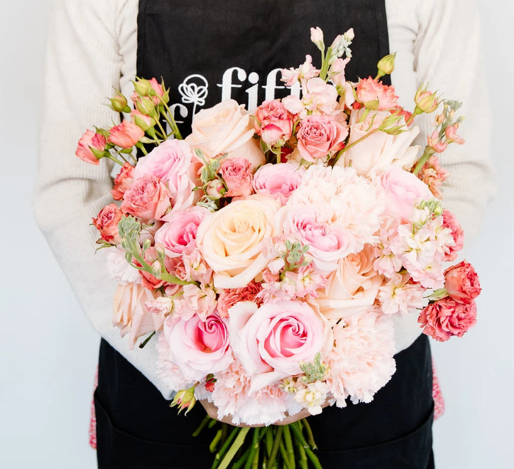Pink Paradise Flower Bouquet Vase - Image