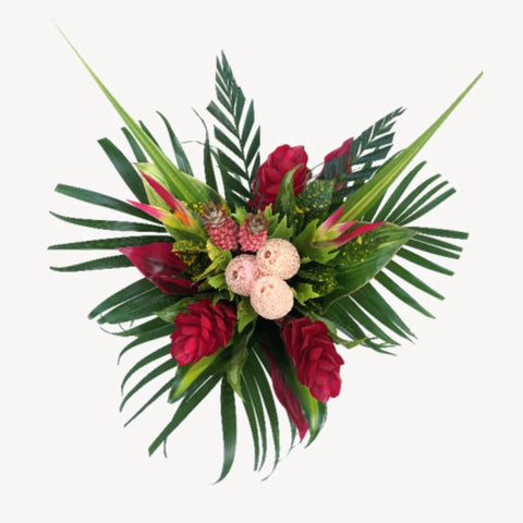 Pink Passion Tropical Flower in Hand