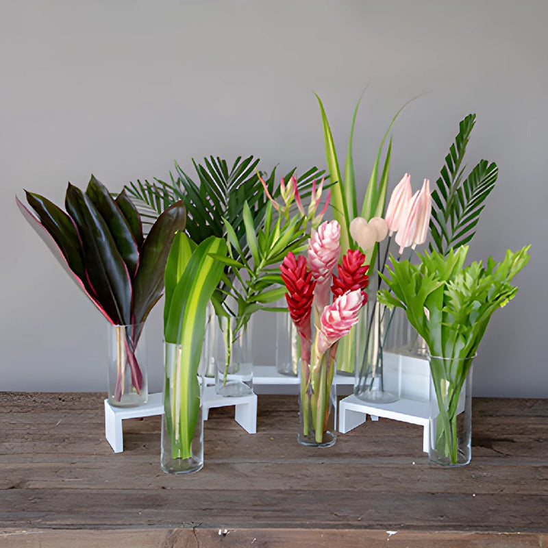 Pink Tropical Mermaid Miracle DIY Flower Kit Bunch