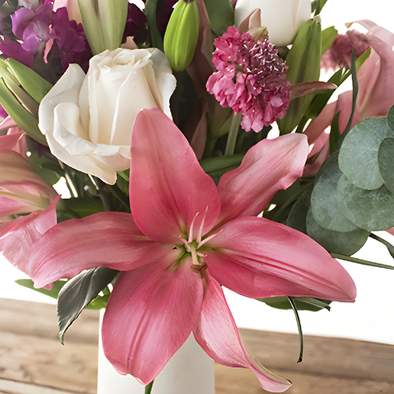 Surprise Proposal Flower Centerpiece