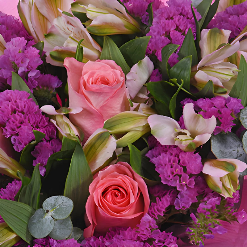 Monochromatic Pink Bouquetta Centerpieces