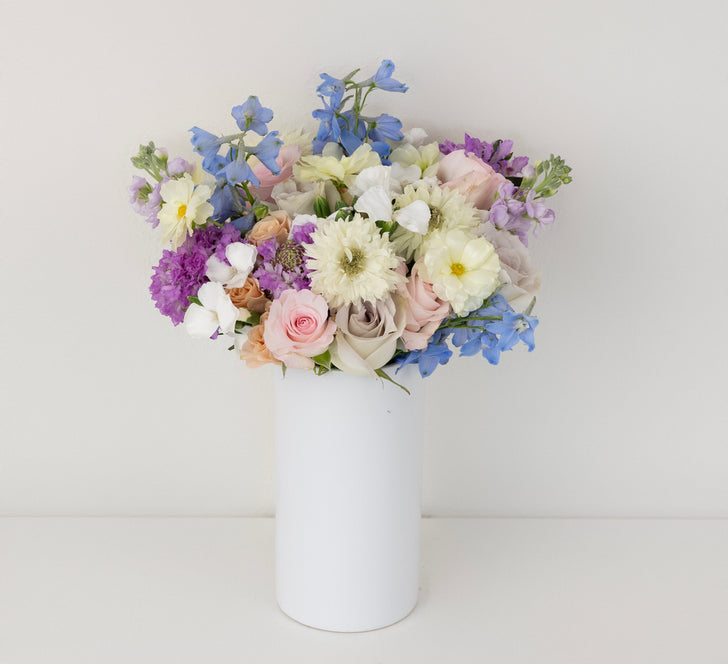 Powered Pastels Flower Bouquet Vase - Image