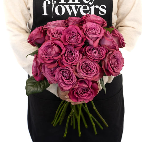 Precious Moments Garden Rose Apron - Image