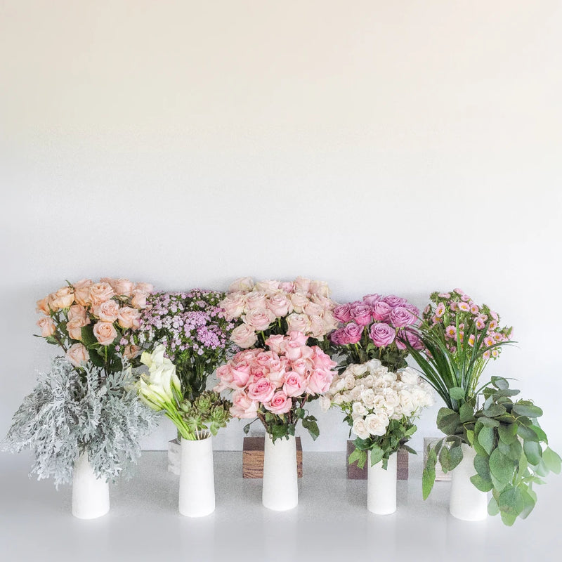 Purple Passion Bouquet Bar Flower Kit Recipe - Image