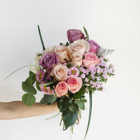 Purple Passion Wedding Centerpieces Vase - Image