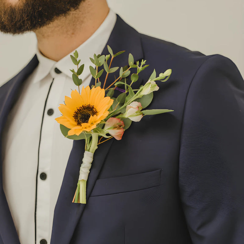 Rustic Sunflowers Minimony Wedding Collection