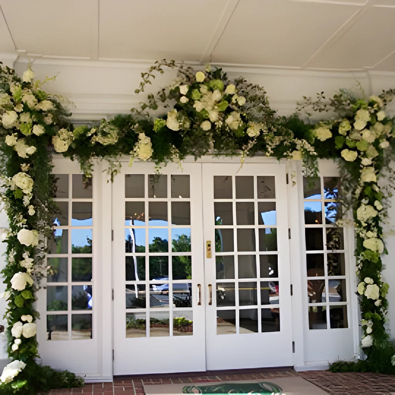 Salal and Ruscus Greens Garland