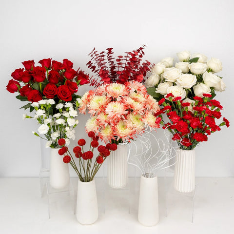 Scarlett Red Diy Flower Kit Close Up - Image