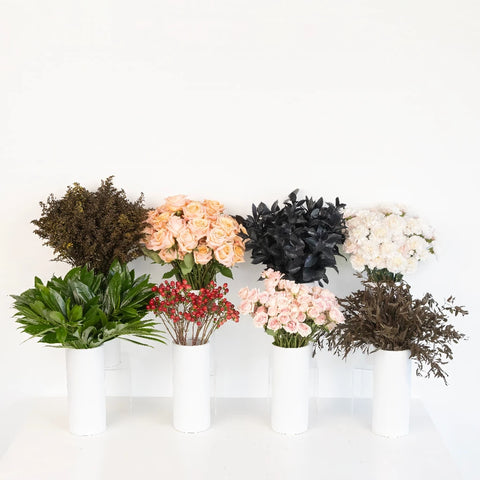 Blush & Berries Diy Flower Kit Close Up - Image