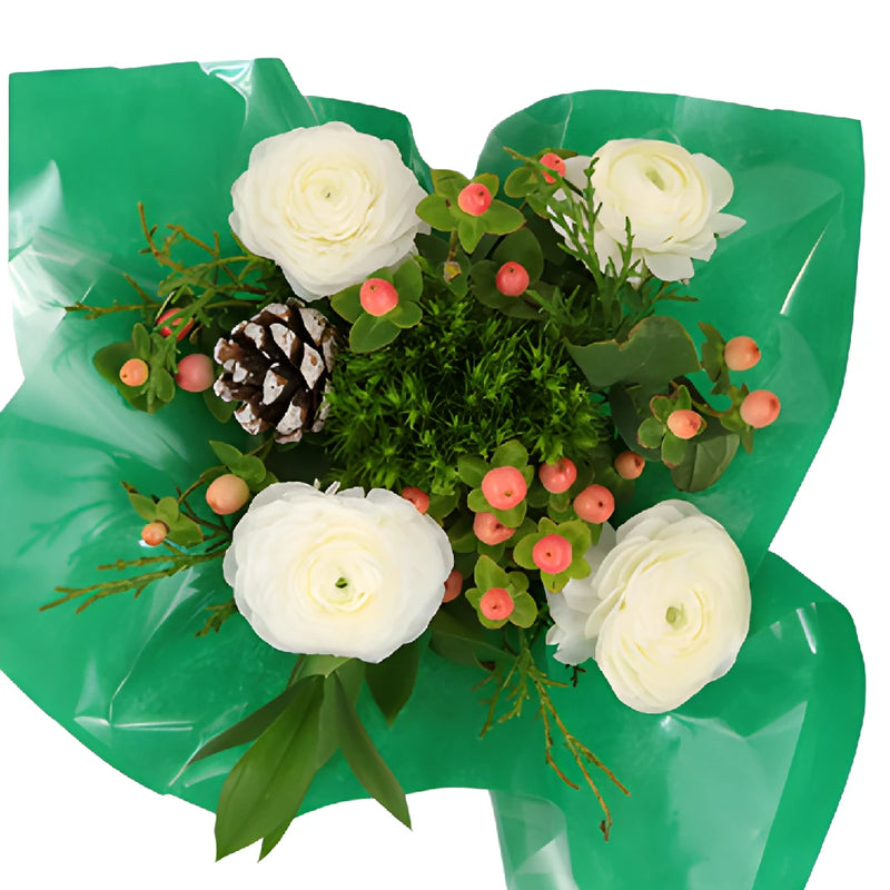 Snowy Pine Holiday Centerpieces
