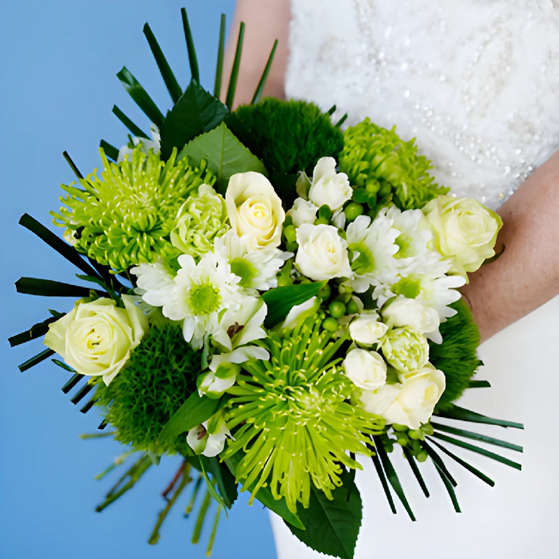 So Fresh, So Green Flower Centerpiece