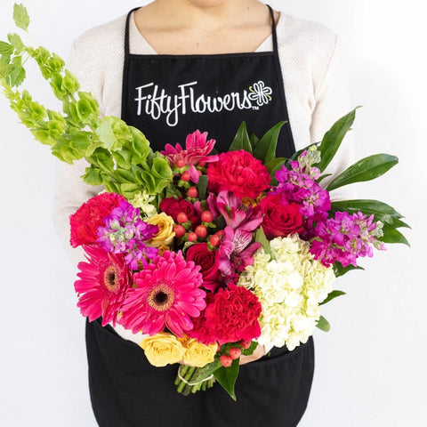 Splash Of Color Centerpiece Apron - Image