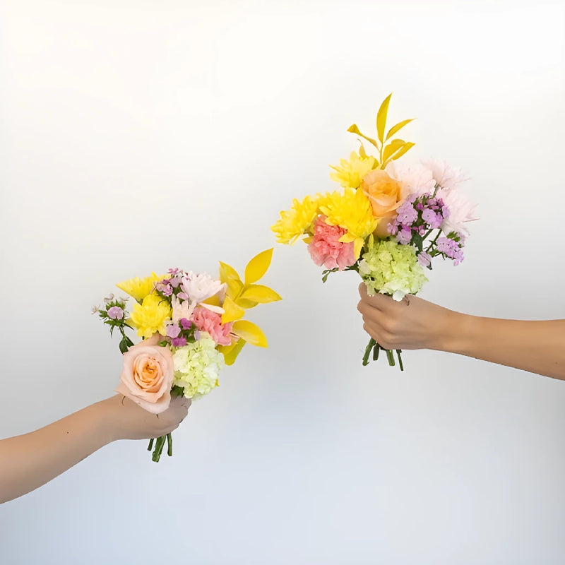 Spring Fling Bouquet Bar Flower Kit Recipe - Image