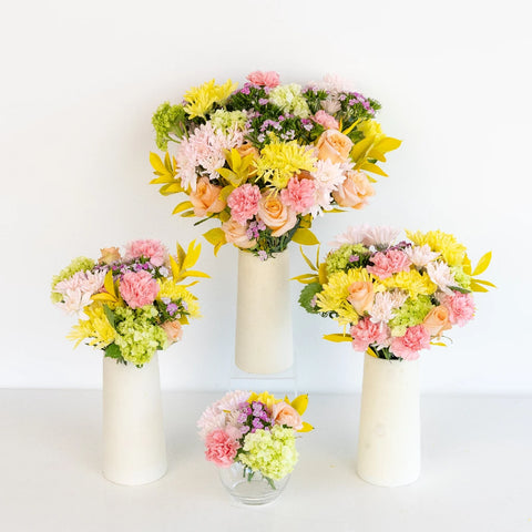 Spring Fling Flower Centerpieces Hand - Image