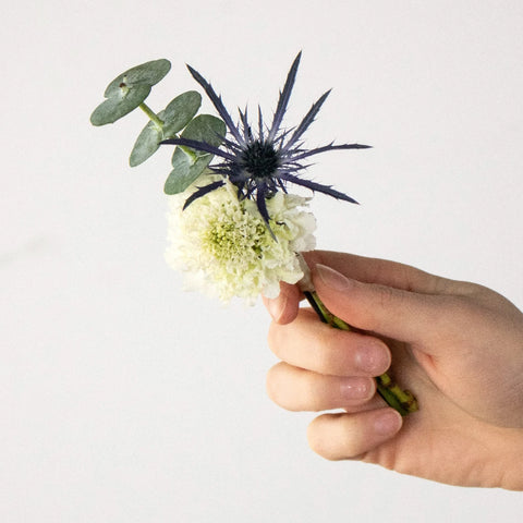 The Victoria And David Bouquet And Boutonniere - Image