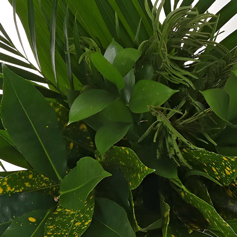 Touch of Yellow Greenery Centerpiece