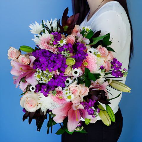Tropical Passionfruit Flower Centerpiece